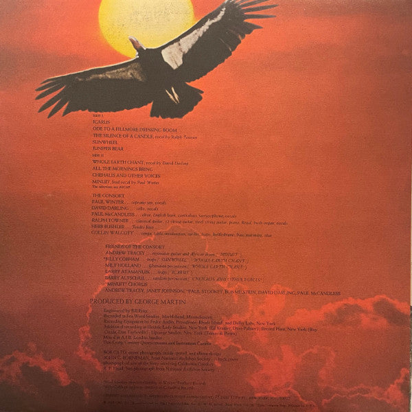 Paul Winter – Icarus LP vinyl record, image 2 of 7