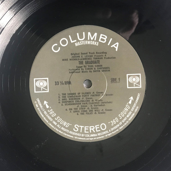 Simon & Garfunkel, Dave Grusin – The Graduate (Original Sound Track Recording) LP vinyl record, image 4 of 5