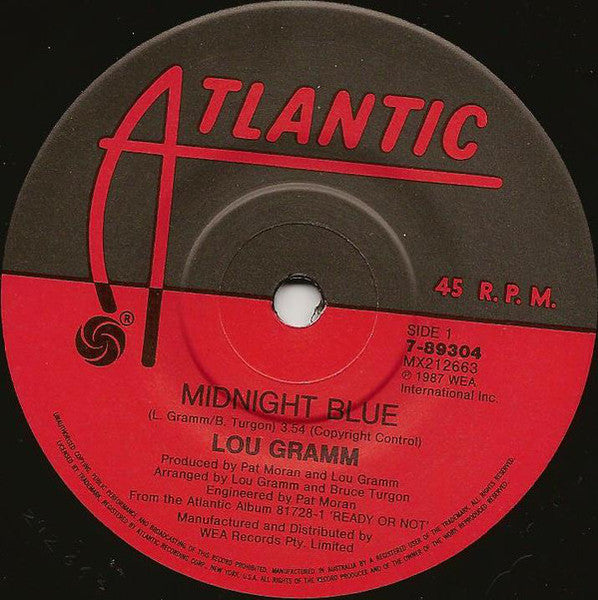 Lou Gramm – Midnight Blue