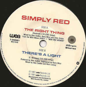 Simply Red – The Right Thing