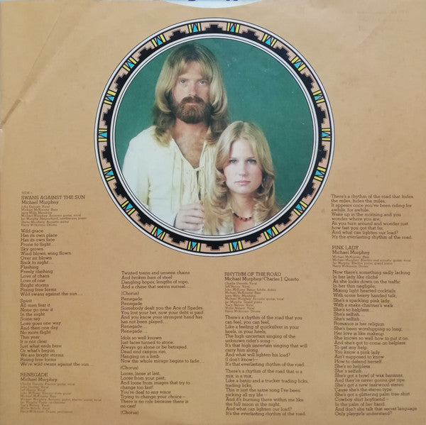 Michael Martin Murphey – Swans Against The Sun LP vinyl record, image 3 of 6