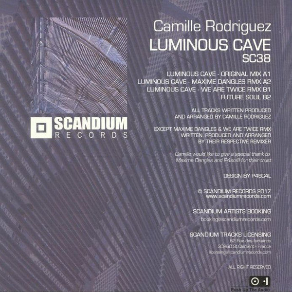 Camille Rodriguez – Luminous Cave 12" vinyl record, image 2 of 2