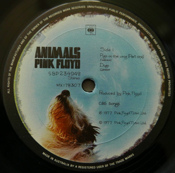 Pink Floyd – Animals LP vinyl record, image 5 of 6