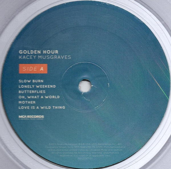 Kacey Musgraves – Golden Hour LP vinyl record, image 3 of 10