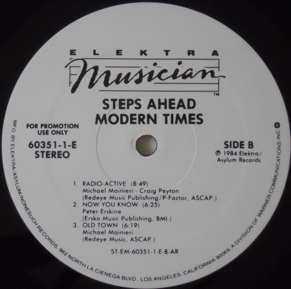 Steps Ahead – Modern Times LP vinyl record, image 4 of 4