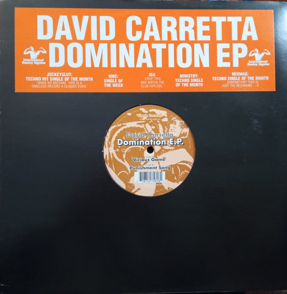 David Carretta – Domination E.P. 12" vinyl record, image 1 of 3
