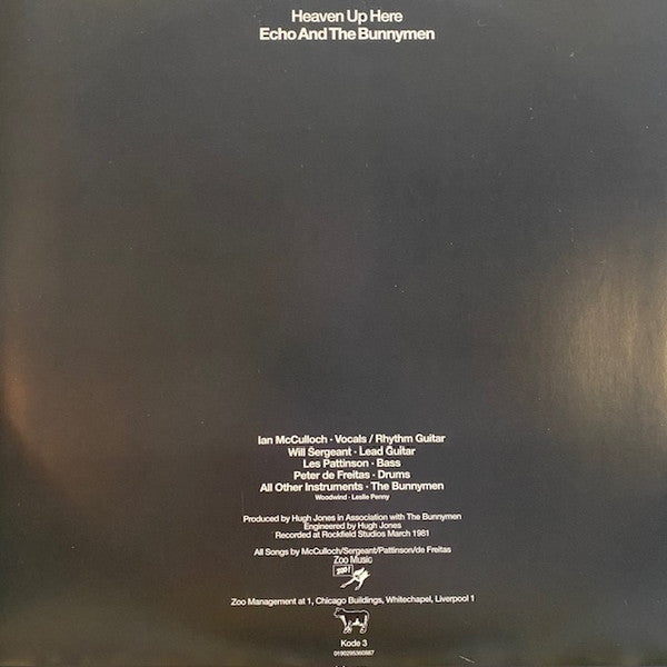Echo & The Bunnymen – Heaven Up Here LP vinyl record, image 3 of 6