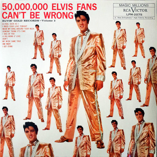 Elvis Presley – 50,000,000 Elvis Fans Can't Be Wrong - Elvis' Gold Records Volume 2