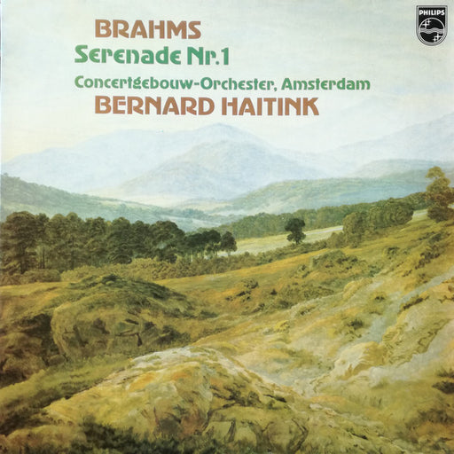 Johannes Brahms, Concertgebouworkest, Bernard Haitink – Serenade No. 1 LP vinyl record, image 1 of 9
