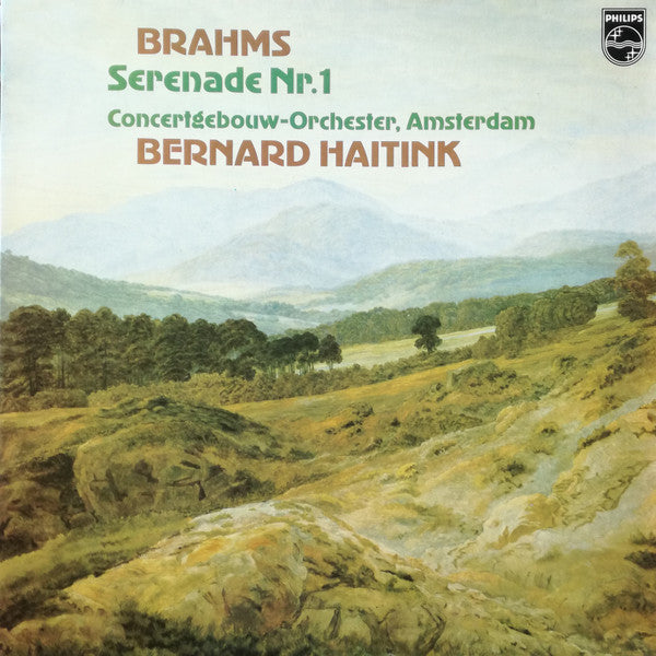 Johannes Brahms, Concertgebouworkest, Bernard Haitink – Serenade No. 1 LP vinyl record, image 1 of 9