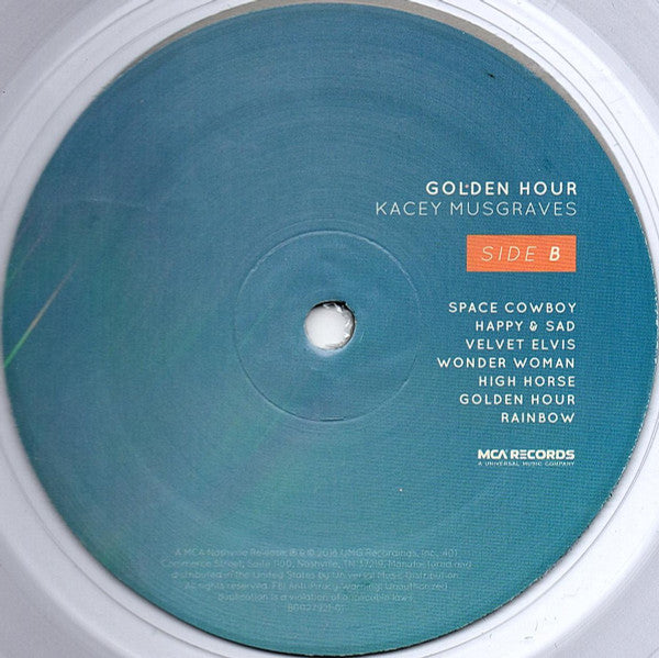 Kacey Musgraves – Golden Hour LP vinyl record, image 4 of 10