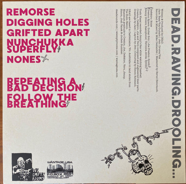 Dead – Raving Drooling LP vinyl record, image 2 of 5