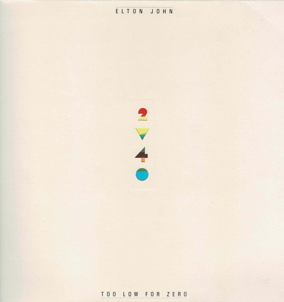 Elton John – Too Low For Zero