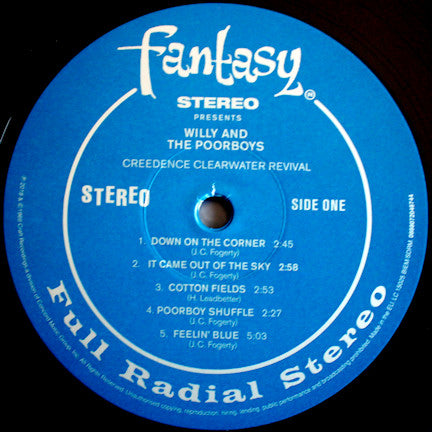 Creedence Clearwater Revival – Willy And The Poor Boys LP vinyl record, image 3 of 5