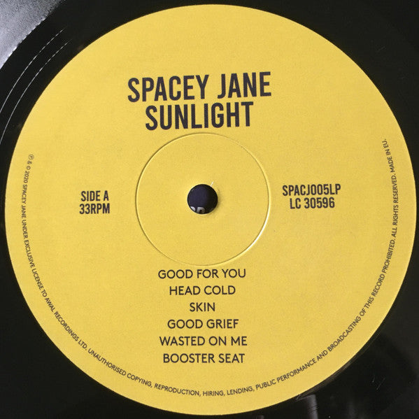 Spacey Jane – Sunlight LP vinyl record, image 5 of 7