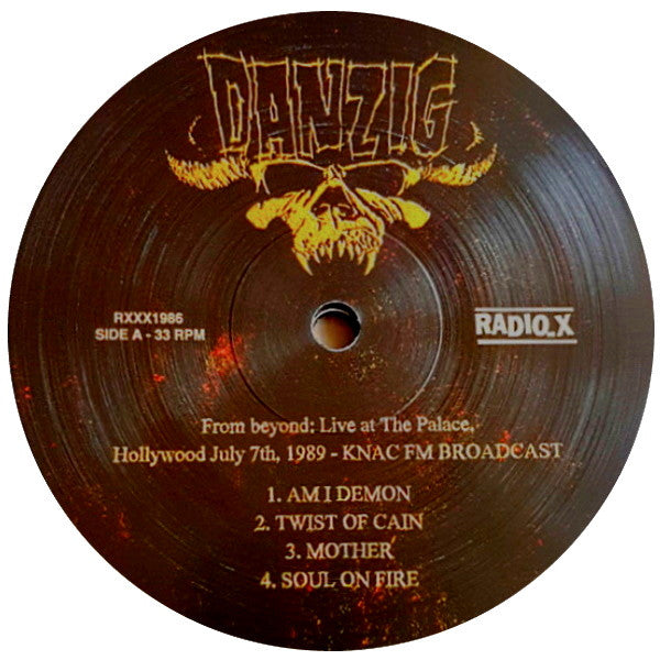 Danzig – From Beyond: Live At The Palace, Hollywood July 7th, 1989 - KNAC FM Broadcast (2xLP) LP vinyl record, image 3 of 7