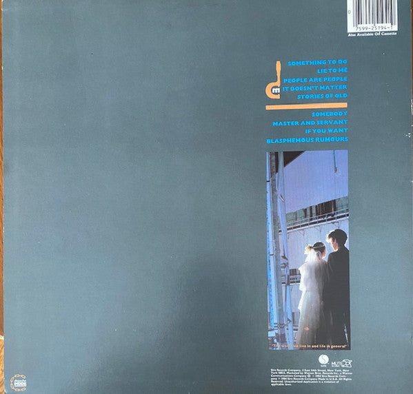 Depeche Mode – Some Great Reward LP vinyl record, image 2 of 4