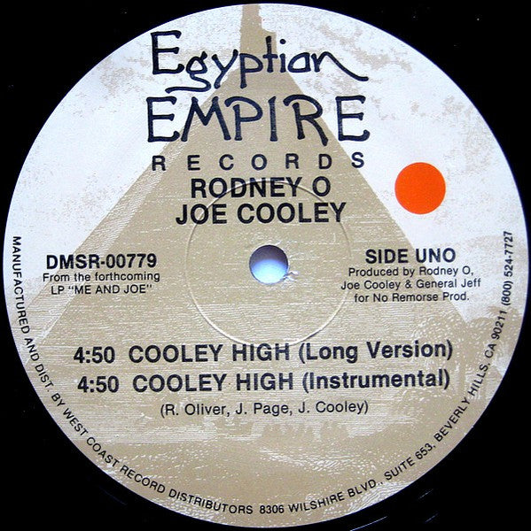 Rodney O & Joe Cooley – Cooley High 12" vinyl record, image 3 of 4