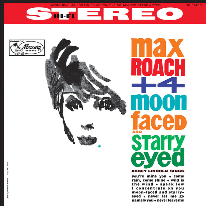 Max Roach Plus Four, Abbey Lincoln – Moon Faced And Starry Eyed (Verve By Request Series, 180g) LP vinyl record