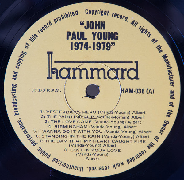 John Paul Young – 1974-1979 LP vinyl record, image 3 of 4