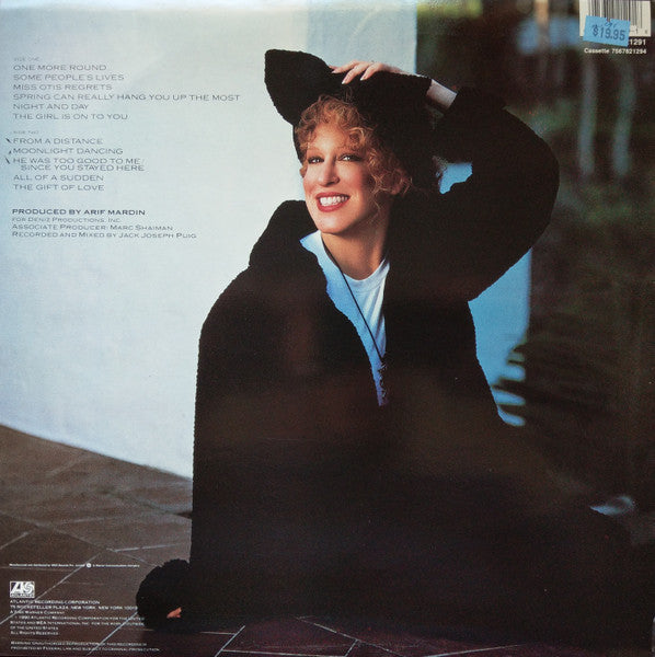 Bette Midler – Some People's Lives LP vinyl record, image 2 of 4