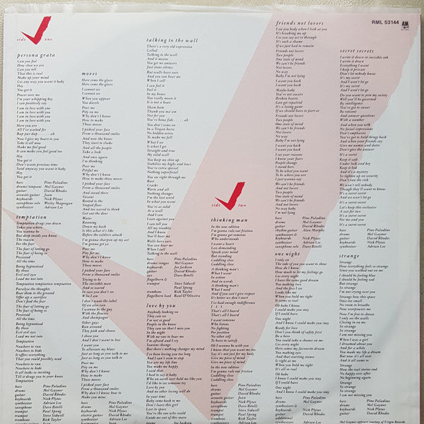 Joan Armatrading – Secret Secrets LP vinyl record, image 6 of 6