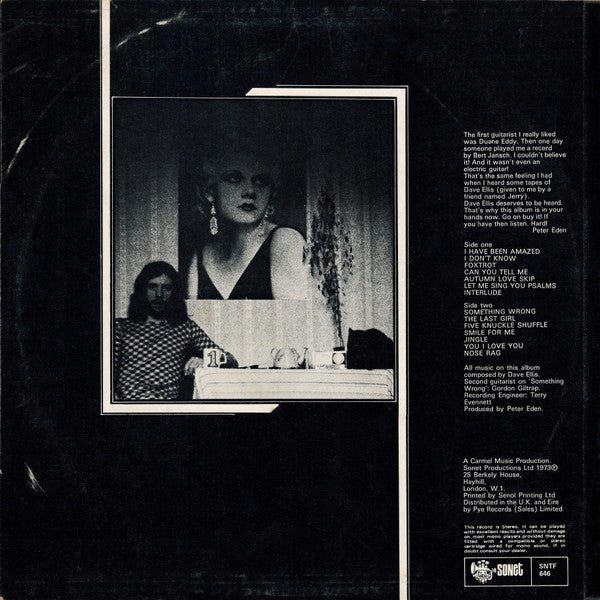 Dave Ellis – Album LP vinyl record, image 2 of 3