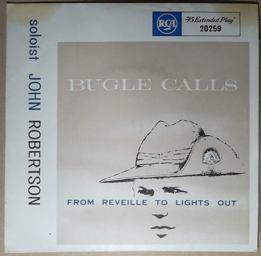 John Robertson – From Reveille To Lights Out 7" vinyl record, image 1 of 3
