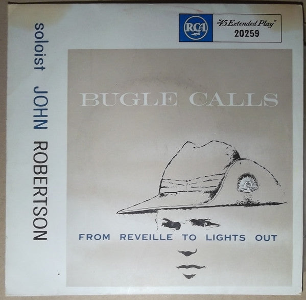 John Robertson – From Reveille To Lights Out 7" vinyl record, image 1 of 3
