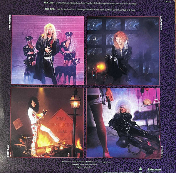Poison – Open Up And Say... Ahh! LP vinyl record, image 2 of 6