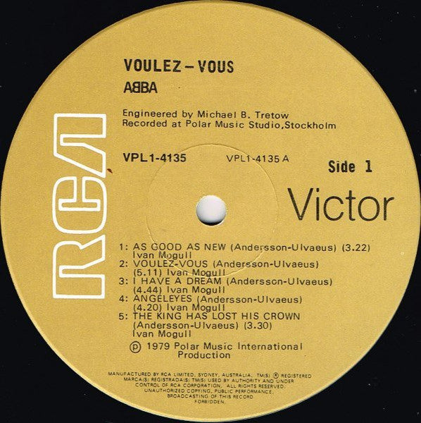 ABBA – Voulez-Vous LP vinyl record, image 3 of 6