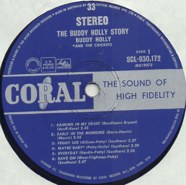 Buddy Holly – The Buddy Holly Story LP vinyl record, image 3 of 4
