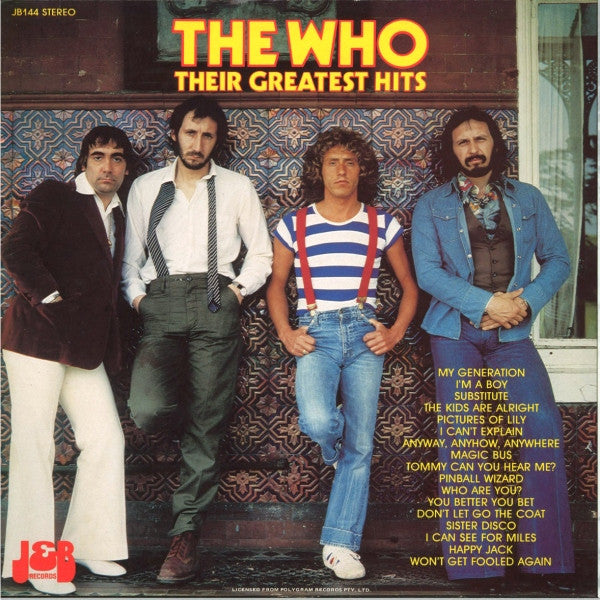 The Who – Their Greatest Hits LP vinyl record, image 2 of 4
