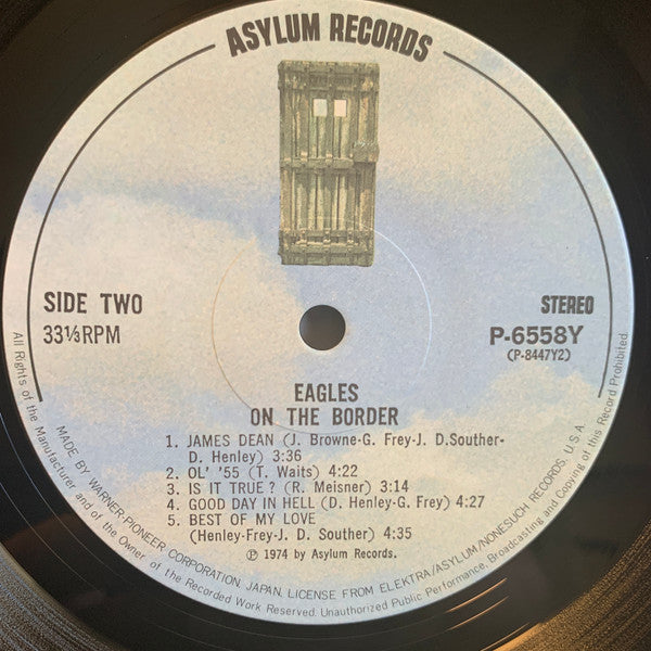 Eagles – On The Border LP vinyl record, image 4 of 6