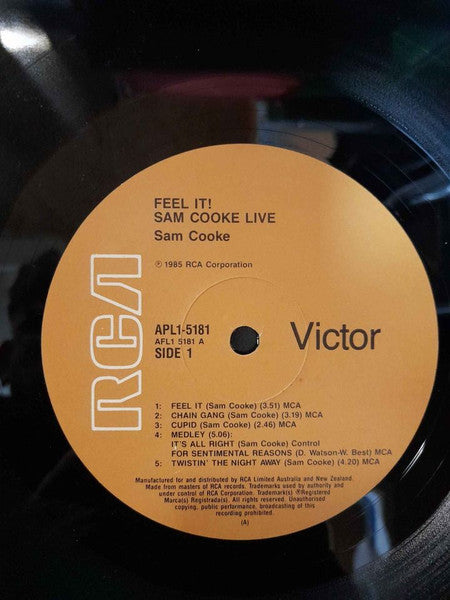 Sam Cooke – Live At The Harlem Square Club 1963 LP vinyl record, image 3 of 8
