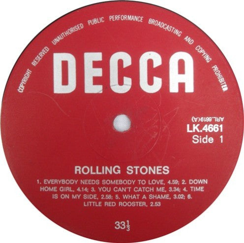 The Rolling Stones – Rolling Stones LP vinyl record, image 3 of 6