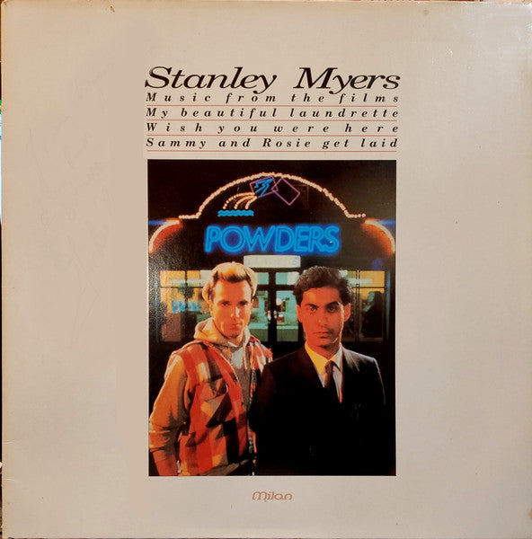 Stanley Myers – Music From The Films My Beautiful Laundrette/Wish You Were Here/Sammy And Rosie Get Laid LP vinyl record, image 1 of 7