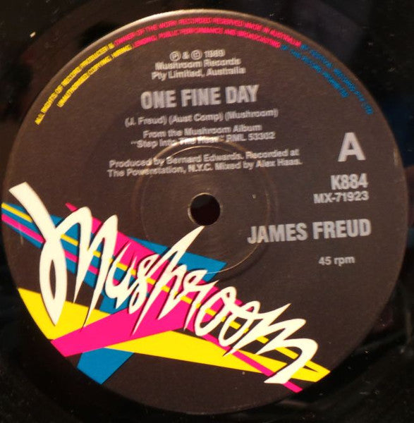 James Freud – One Fine Day 7" vinyl record, image 3 of 4