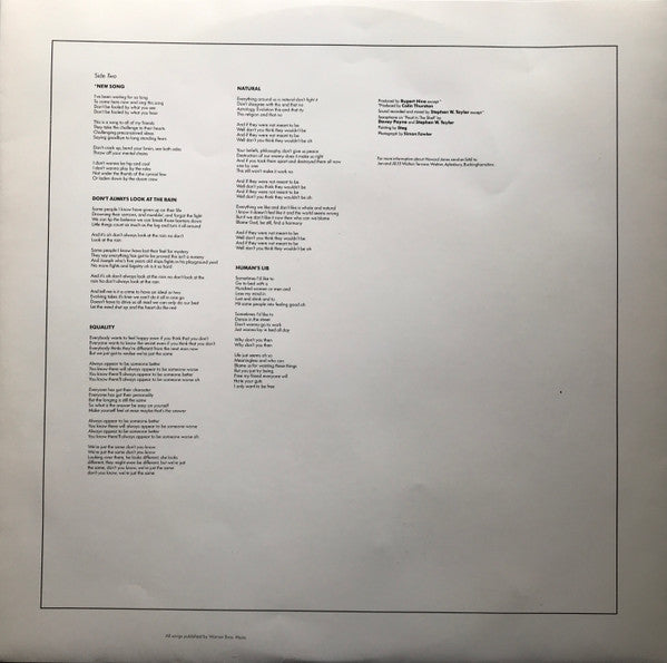 Howard Jones – Human's Lib LP vinyl record, image 6 of 6