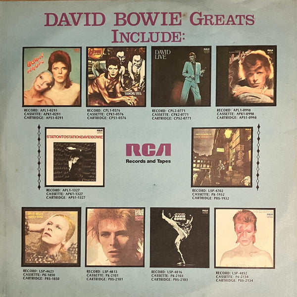 David Bowie – ChangesOneBowie LP vinyl record, image 6 of 8
