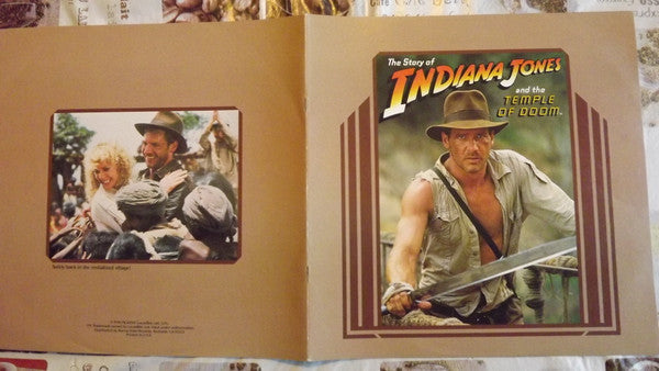 Chuck Riley – The Story Of Indiana Jones And The Temple Of Doom LP vinyl record, image 2 of 10