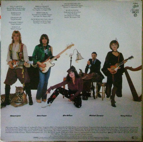 Heart – Heart LP vinyl record, image 2 of 4