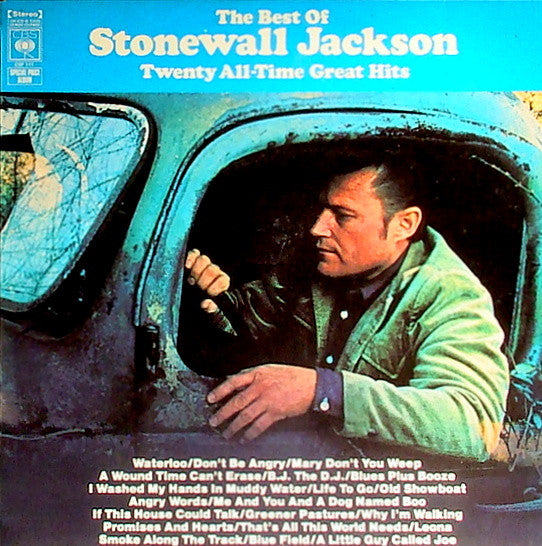 Stonewall Jackson – The Best Of Stonewall Jackson LP vinyl record, image 1 of 4