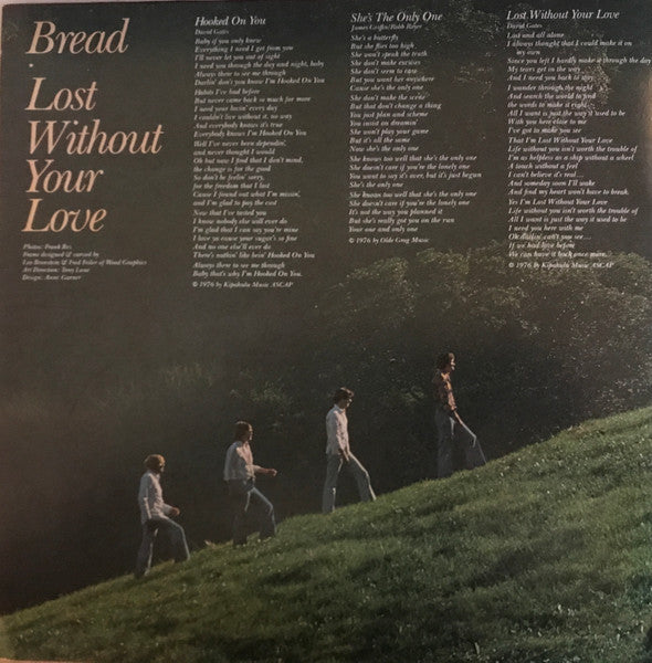 Bread – Lost Without Your Love LP vinyl record, image 3 of 6