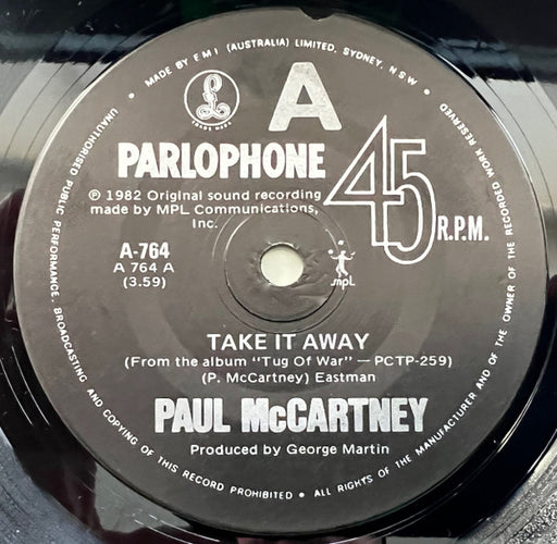 Paul McCartney – Take It Away