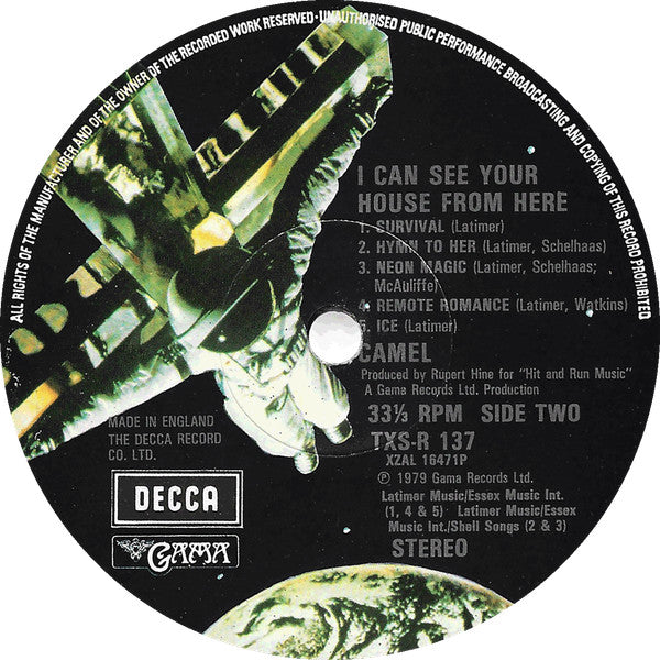 Camel – I Can See Your House From Here LP vinyl record, image 6 of 7