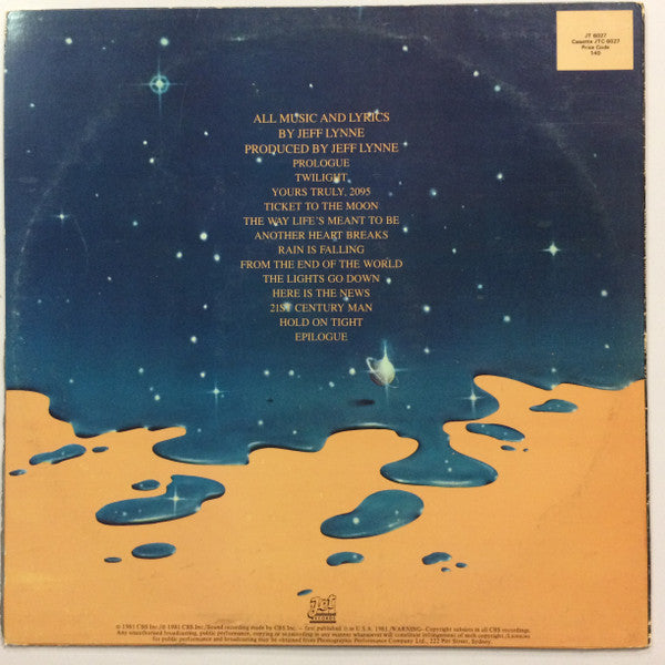 Electric Light Orchestra – Time LP vinyl record, image 2 of 6