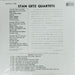 Stan Getz – Stan Getz Quartets LP vinyl record, image 2 of 4