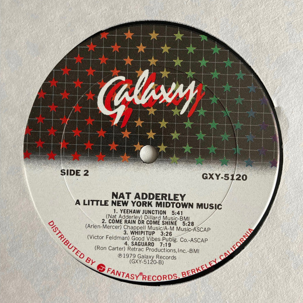 Nat Adderley – A Little New York Midtown Music LP vinyl record, image 4 of 4