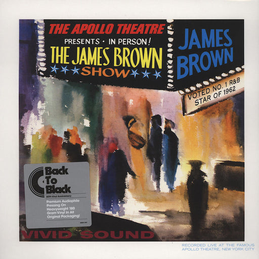 James Brown – 'Live' At The Apollo LP vinyl record, image 1 of 4